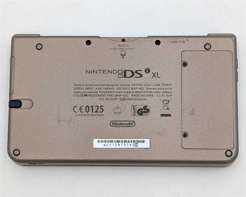 Nintendo DSi XL - Mørk Brun og Bronze - Konsol - SNR WEF108737600 (B Grade) (Genbrug)